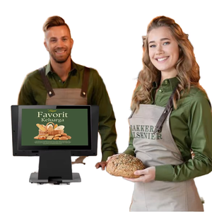 Dual Screen 15.6 Inch System With Cash Drawer for Restaurant & Retail Business RS623 Dual Screen Design Simultane - Product Image 1