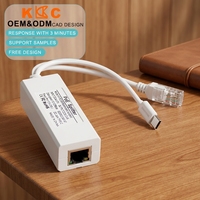 Répartiteur PoE Plug and Play avec Pass-Through Réseau et Alimentation CC pour Caméras IP et Appareils VoIP Anciens Modèles