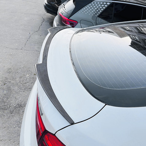 Bmw X6 F16 Rear Wing 2014-2019 Piano <b>Black</b> Carbon Fiber Texture Ducktail Spoiler <b>Trunk</b> Modification - Product Image 2