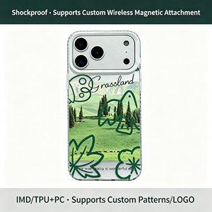 Custodia Protettiva Antiurto in TPU Trasparente con Line Art Paesaggio Naturale Prateria <span class=keywords><strong>Verde</strong></span>, per <span class=keywords><strong>iPhone</strong></span> 17 16 15 14 13 <span class=keywords><strong>Pro</strong></span> <span class=keywords><strong>Max</strong></span> - Product Image 4