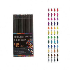 Promotional Office School Stationery Set Non-Toxic Micro Drawing <b>Marker</b> 0.4mm Fine Tip Fineliner <b>Pen</b> Needle Tip Color Felt Art - Product Image 5