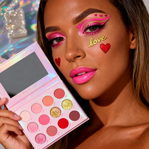 Set de Cosméticos Personalizado con Logotipo para el Día de San Valentín con Base de Maquillaje, Iluminador, Delineador de Cejas, Bálsamo <span class=keywords><strong>Desmaquillante</strong></span> - Product Image 6