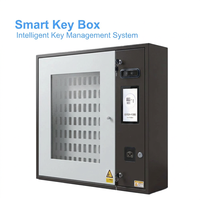 Gabinete de Llaves Inteligente con 70 Ranuras, Caja Fuerte con Control de Llaves RFID, Sistema Electrónico de Gestión de Llaves, Montaje en Pared, NFC, Huella Dactilar, Reconocimiento Facial