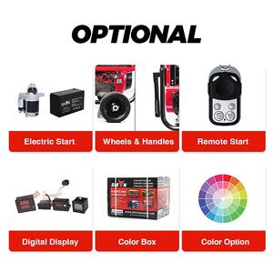 3000 <span class=keywords><strong>3600</strong></span> आरपीएम 15hp गैसोलीन जनरेटर 110v 220v इलेक्ट्रिक स्टार्ट पोर्टेबल पेट्रोल 6000w 6kw जनरेटर कीमत - Product Image 5