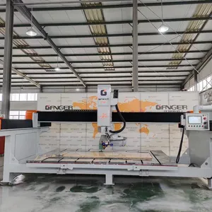 Bridge Type High Effective Single Multi Blade Block Saw Granite Stone Cutting Machine With Rock Cutter Bridge Saw Machine