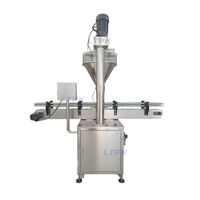 Machine de remplissage automatique de poudre à vis sans fin, haute précision, pour bouteilles, bocaux et canettes