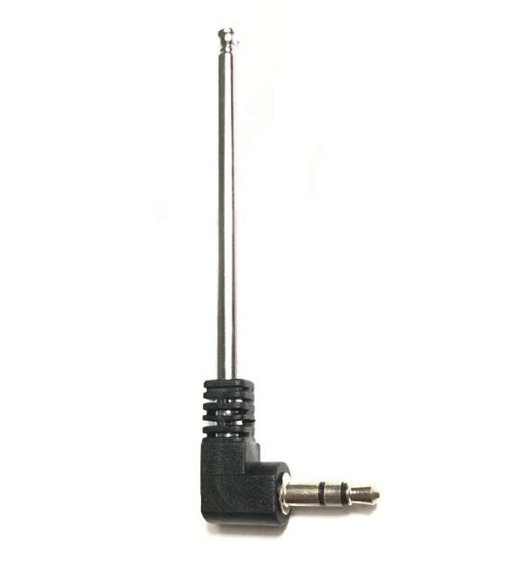 FM Telescopic Broadcast Mobile Antenna 3.5mm FM Radio Antenna Mobile Phone Antenna