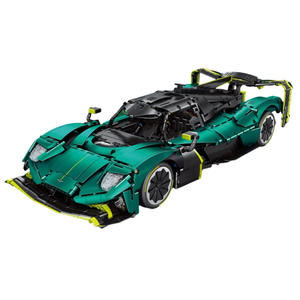 EIKEE Y18006 Valkyrie Supercar, modèle de blocs de construction, plus de 800 pièces, plastique, alimenté par batterie, jouet d'assemblage pour adultes, ensemble de voitures de course - Product Image 1