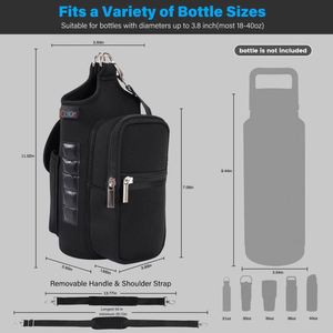 Sac de sport magnétique pour hommes et femmes, porte-bouteille magnétique pour le cyclisme, sac magnétique pour voiturette de golf, accessoires de chasse - Product Image 3