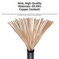 Cable de Alimentación Industrial Flexible de Cobre Trenzado BC con Aislamiento de PVC de 25/35/50/70/95mm² para Equipos Pesados