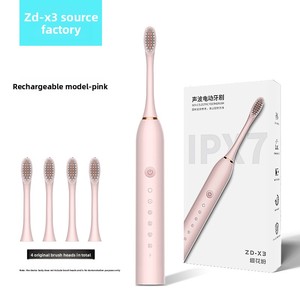 <span class=keywords><strong>Cepillo</strong></span> <span class=keywords><strong>de</strong></span> <span class=keywords><strong>dientes</strong></span> eléctrico recargable, modelo para adultos, cerdas suaves, dispositivo <span class=keywords><strong>de</strong></span> limpieza <span class=keywords><strong>de</strong></span> <span class=keywords><strong>dientes</strong></span> inteligente sónico automático, esterilización - Product Image 1