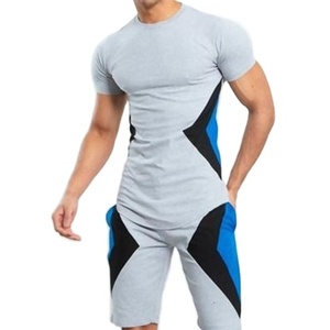 Chándal informal para hombre, conjunto de dos piezas de verano - Product Image 1