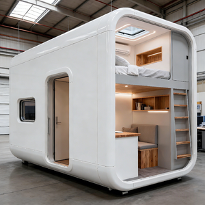 Casa Prefabricada Portátil de 2 Pisos |   Unidad de Vivienda Modular Completamente Amueblada |   Casa Prefabricada para <span class=keywords><strong>Airbnb</strong></span> y Trabajo Remoto - Product Image 5