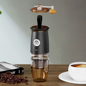 เครื่องบดกาแฟ 2 in 1 แบบพกพา ไร้สาย ใช้ไฟฟ้าและแบบมือหมุน โรงงานผลิต OEM - Product Image 2