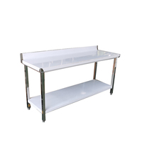 Table de travail en acier inoxydable Inox de conception nouvelle, pour usage commercial, avec assistance technique professionnelle, vente chaude