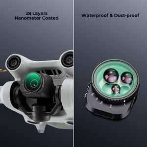 K & F Concept HD <span class=keywords><strong>DJI</strong></span> Drone (ปรับ ND2-32ได้) เคลือบสีเขียวป้องกันแสงสะท้อนด้านเดียวสำหรับโดรน <span class=keywords><strong>MINI</strong></span> <span class=keywords><strong>3</strong></span>/<span class=keywords><strong>MINI</strong></span> <span class=keywords><strong>3</strong></span> <span class=keywords><strong>Pro</strong></span> - Product Image 4