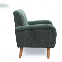 Nouvelle conception, vente en gros, ensemble de canapés de salon de style nordique, canapé en bois pour salle à manger, ensemble de canapés en velours, mobilier