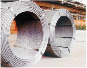 ลวดเหล็กคอนกรีตอัดแรง 1x7 PC Strand ชนิด Hard Drawn มาตรฐาน ASTM เกรด 270 ความผ่อนตัวต่ำ เหล็กกล้าคาร์บอนสูง สำหรับงานตัด - Product Image 6