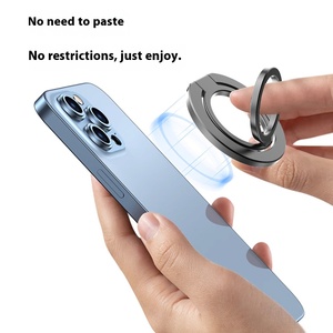 Support d'<span class=keywords><strong>anneau</strong></span> magnétique double face pour <span class=keywords><strong>téléphone</strong></span> Détachement sans effort Utilisation flexible pour tous les smartphones - Product Image 2