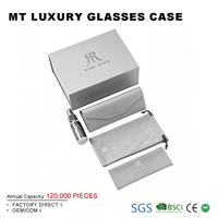 Étui pour lunettes de soleil de luxe personnalisé avec logo imprimé pochette d'emballage pour lunettes et boîte pour étui pour lunettes de soleil