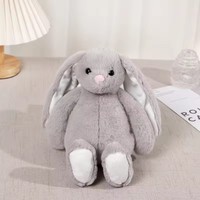 Peluches Lapin Personnalisées avec Logo par Sublimation, Jouets en Peluche Lapin Kawaii, Adorables Peluches Lapin Personnalisées, Cadeau pour Enfants Noël