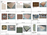 Handmade Wool Runner Mat Wear Resistant Durable Heavy Duty Commercial Hotel Corridor High Traffic Floor Decoration Rug