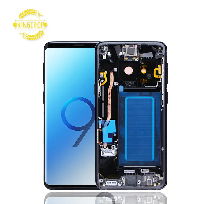 Cell Phone Screen Cell Phone Lcd For Samsung Galaxy S9 Lcd Touch Screen Digitizer With Frame Assembly