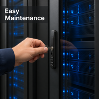 Rack d'équipement de centre de données professionnel Starlink pour serveurs, stockage réseau et applications de télécommunications