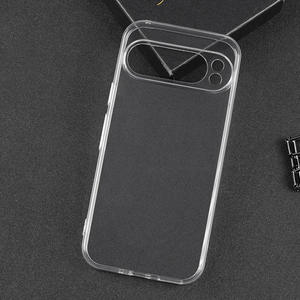 HMJ Soft TPU Clear Funda de teléfono a prueba de golpes <span class=keywords><strong>Pixel</strong></span> 9a 8a 7a 6a 9 8 7 <span class=keywords><strong>6</strong></span> 10 Pro XL Funda <span class=keywords><strong>Google</strong></span> <span class=keywords><strong>Pixel</strong></span> 10 Funda de piel delgada - Product Image 4