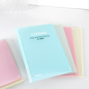 Classeur rechargeable A5/B5 à feuilles mobiles avec 40 papiers lignés, planificateur à 6 anneaux pour l'école, le collège, la prise de notes au bureau - Product Image 6