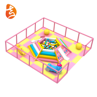 Perlengkapan Taman Bermain Anak-Anak, Perosotan Kecil, Peralatan Taman Bermain Dalam Ruangan dengan Kolam Bola
