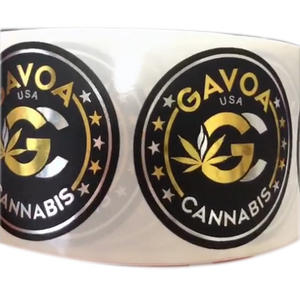 कस्टम प्रिंट उच्च गुणवत्ता वाले स्व चिपकने वाले रोल वाटरप्रूफ विनाइल ब्राइटपैक डिजिटल प्रिंटिंग व्यवसाय ब्रांड नाम निजी लोगो लेबल - Product Image 2