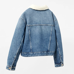 Manteau en jean rembourré d'hiver pour garçon, veste en jean, mode personnalisée, OEM, Offre Spéciale - Product Image 2