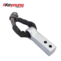 Récepteur d'attelage souple robuste en acier au carbone nouvelle serrure d'attelage de boule de remorque de remorquage auto-conception pièces et accessoires de qualité