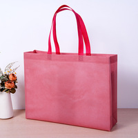 Sac de courses portable épais en non-tissé, imprimé sérigraphié avec logo personnalisé, vente en gros, pour les boutiques de vêtements féminins haut de gamme
