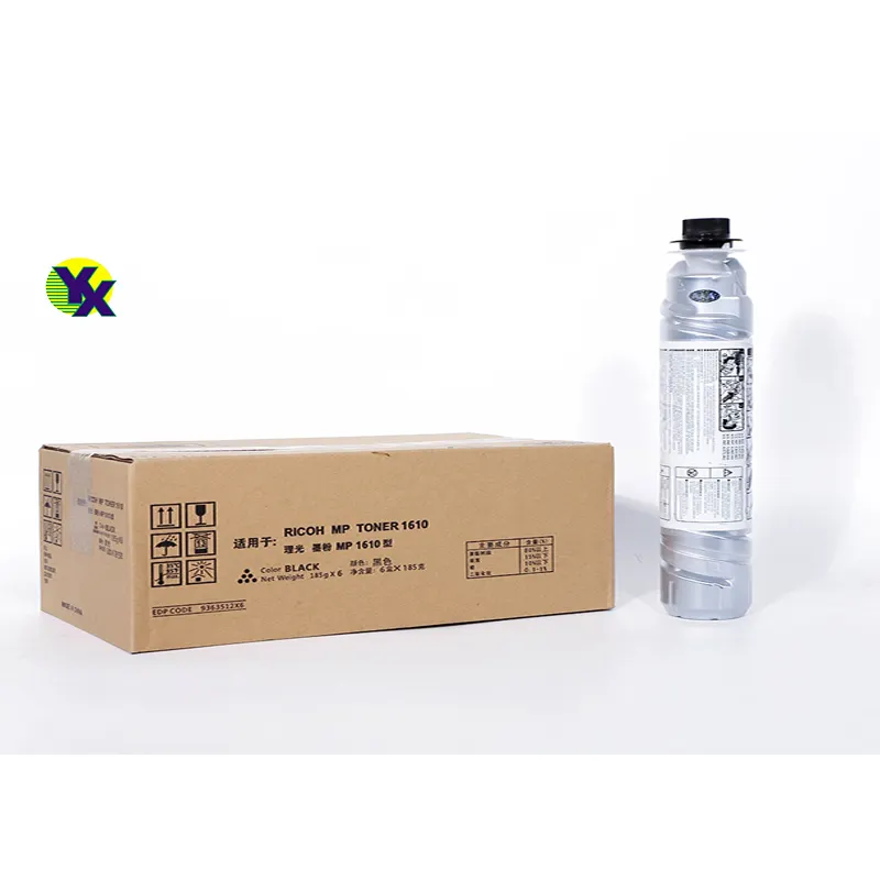 1610D 1130D 1230D BK toner em pó Para Ricoh Aficio 2015 2018 2016 2020 1500 cartucho de toner vazio MP1610 suprimentos