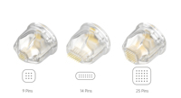Accessoires pour appareils de beauté Q2, modèles et tailles multiples, cartouches de micro-aiguilletage pour usage vétérinaire