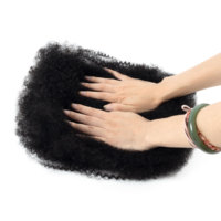 Anna Factory Wholesale 4CW Cheveux humains naturels en vrac 10 pouces 50G Extensions de cheveux vierges à cuticules alignées