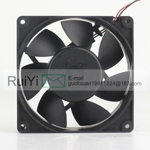 NMB kipas pendingin, konverter frekuensi tahan lama bantalan bola 9025-9CM NMB 5V 12V 48V DC 24V 0,23a AC EC wire 9CM - Product Image 3