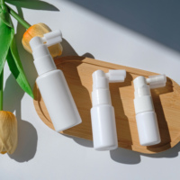 10ml 20ml 30ml flacon pulvérisateur rond rotation presse en plastique longue buse flacon pulvérisateur