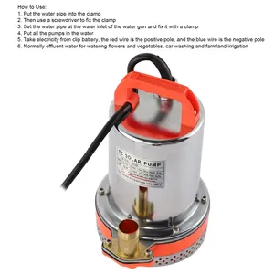 <span class=keywords><strong>Pompe</strong></span> submersible compacte 12V 24V alimentée par batterie solaire pour nettoyage <span class=keywords><strong>de</strong></span> piscine, hauteur <span class=keywords><strong>de</strong></span> refoulement 8m, câble <span class=keywords><strong>de</strong></span> 2,1m - Product Image 5