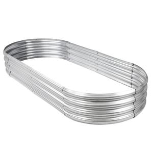 Jardinera Elevada Galvanizada de 4*2*1FT <span class=keywords><strong>para</strong></span> el Hogar - <span class=keywords><strong>La</strong></span> <span class=keywords><strong>Mejor</strong></span> Caja de Cultivo de Última Moda <span class=keywords><strong>para</strong></span> Vegetales y Hierbas en el Jardín Doméstico - Product Image 6