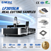 Harga rendah Serat Laser Cutting Mesin 500 w 1000 w LF3015LN