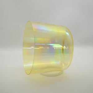 HF מפעל סיטונאי אור קוסמי צבע צ'אקרה קוורץ קריסטל קערות שירה למדיטציה זן וניקוי אנרגיה שלילית - Product Image 3