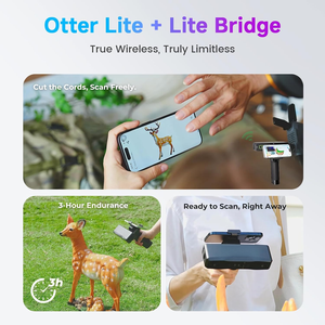 Escáner 3D Portátil Creality CR-Scan Otter Lite, Alta Precisión de 0.1mm, Dispositivo de Escaneo 3D Binocular CMOS para Impresión 3D - Product Image 6