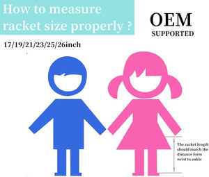 <span class=keywords><strong>Raqueta</strong></span> de tenis de aluminio profesional personalizada para niños, raquetas de tenis para niños, raquetas de tenis de entrenamiento para niños de 17, 19, 21, 23 y <span class=keywords><strong>25</strong></span> <span class=keywords><strong>pulgadas</strong></span> - Product Image 6