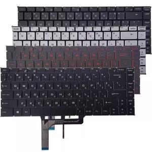 Teclado para portátil Just eWIN para <span class=keywords><strong>MSI</strong></span> GF63 GS65 Rojo retroiluminado RU TH diseño Teclado para portátil - Product Image 3
