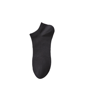 Chaussettes courtes unisexes en maille respirante personnalisées, chaussettes de sport en maille standard, épaisseur standard, coton noir pur, blanc, décontractées, été, quotidien - Product Image 3
