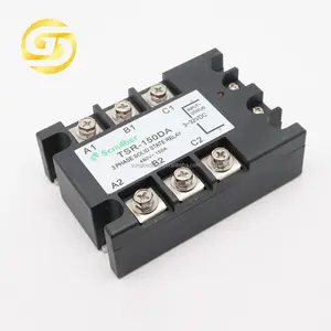 Relais statique triphasé Scnulber TSR-150DA 150A 480V DC vers AC SSR Module