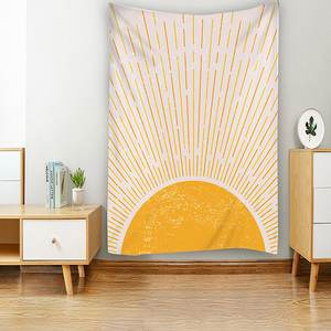 Bohème arc-en-ciel océan lever du soleil coucher de soleil tapisseries 51x60 pouces montagne géométrique abstrait Art impression Hippie décor <span class=keywords><strong>tapisserie</strong></span> - Product Image 5
